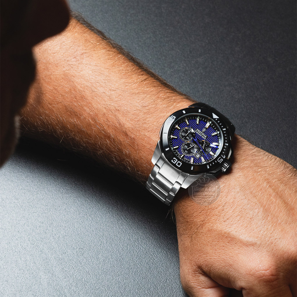 Festina F20641-2 Chrono Bike Horloge 2022 Blauw - Afbeelding 3