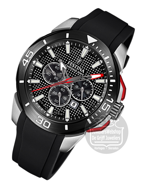 Festina F20642-4 Chrono Bike Horloge 2022 Zwart - Afbeelding 2