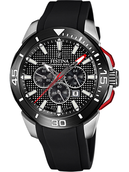 Festina F20642-4 Chrono Bike Horloge 2022 Zwart