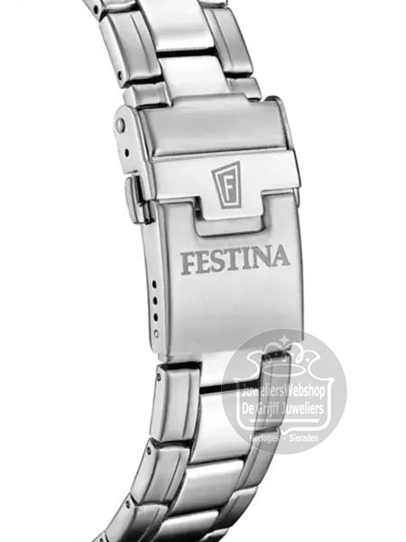 Festina F20694-2 Herenhorloge Chronograaf Lichtblauw - Afbeelding 3
