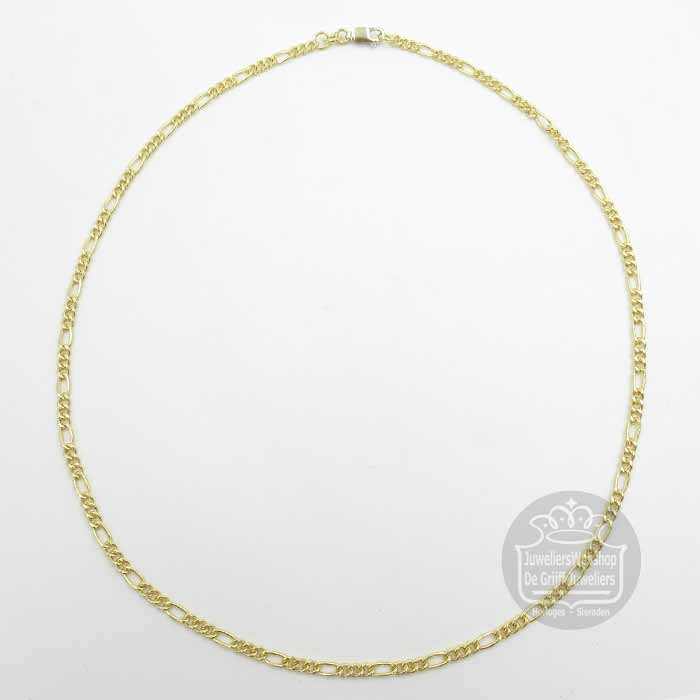 Fjory Gouden Figaro Collier 40-F03145 45cm - Afbeelding 3
