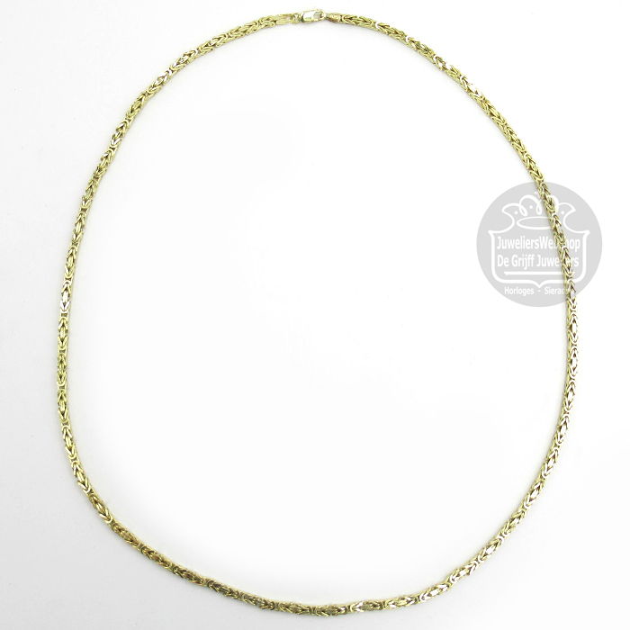 Fjory Gouden Koningsschakel Collier 40-KON02550 50cm - Afbeelding 3