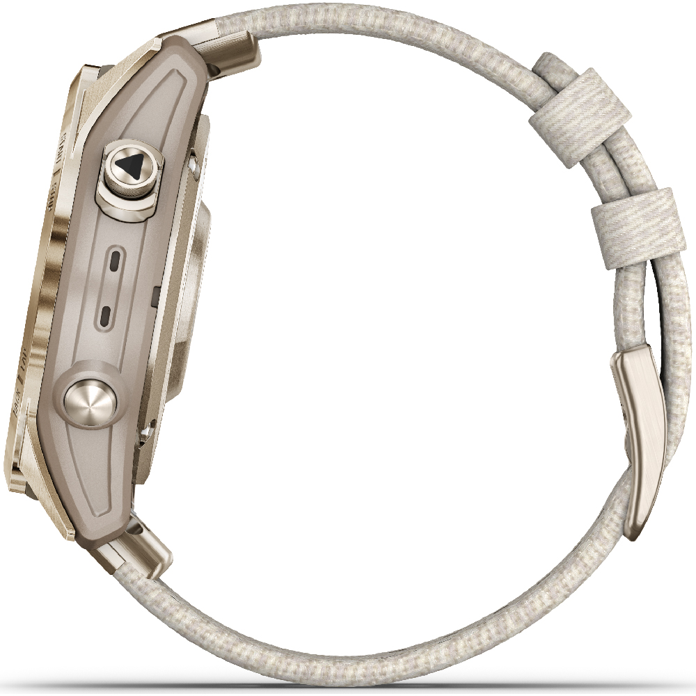 Garmin Fenix 7S Sapphire Solar horloge 010-02539-39 GPS 42mm nylon band - Afbeelding 4