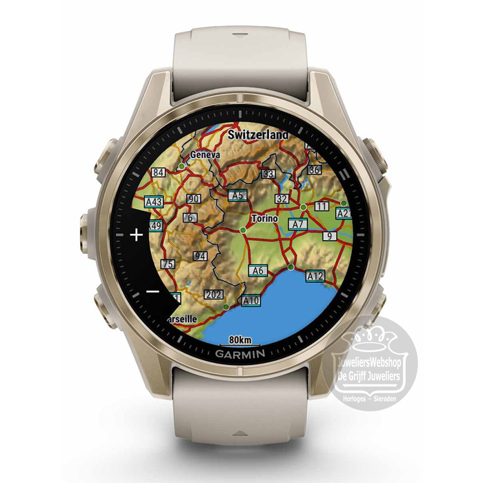 Garmin Fenix 8 Sapphire Amoled horloge 010-02903-11 GPS 43mm - Afbeelding 3