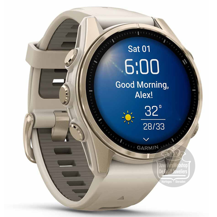 Garmin Fenix 8 Sapphire Amoled horloge 010-02903-11 GPS 43mm - Afbeelding 7