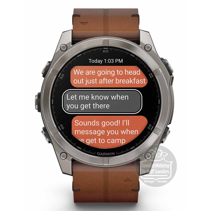 Garmin Fenix 8 Sapphire Amoled horloge 010-02905-40 GPS 51mm - Afbeelding 6