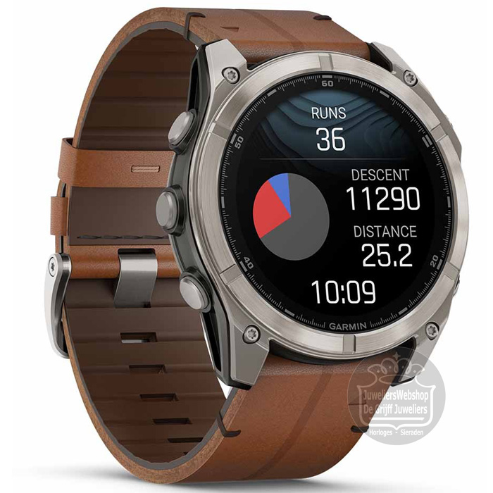 Garmin Fenix 8 Sapphire Amoled horloge 010-02905-40 GPS 51mm - Afbeelding 7