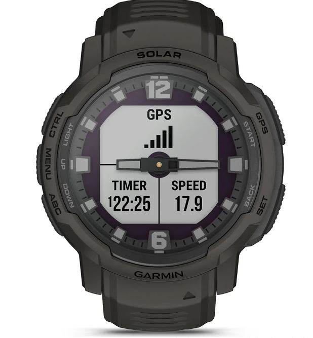 Garmin Instinct Crossover Solar Graphite 010-02730-01 Horloge - Afbeelding 3
