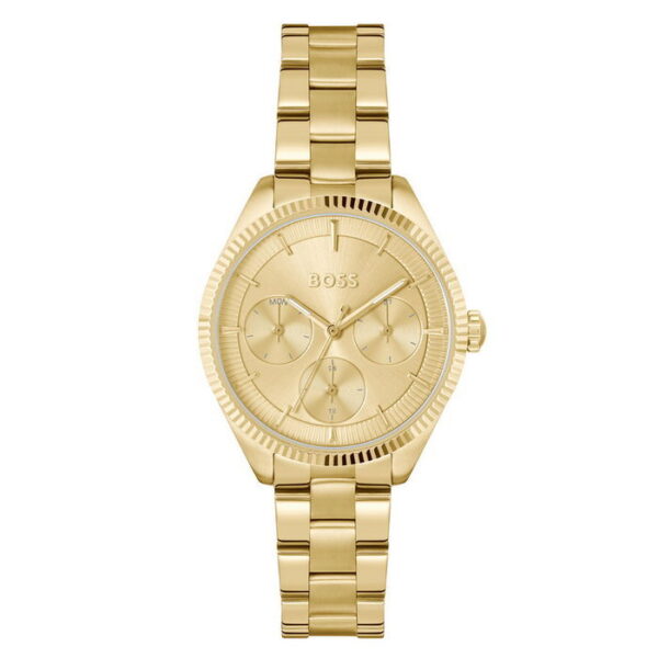 Hugo Boss Sage Sport Horloge Dames HB1502803 Goldplated