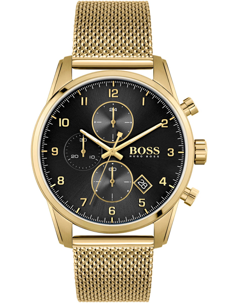 Hugo Boss Skymaster Chrono Horloge HB1513838 goldplated