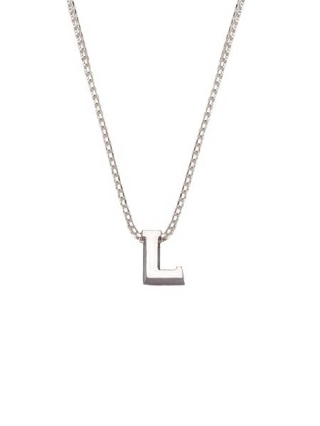 JOY de la LUZ Initials Si-L letter L ketting 38-41cm