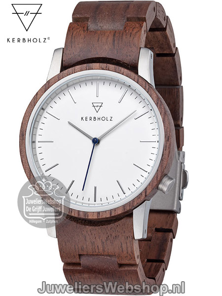 Kerbholz Walter Walnut Horloge 4251240409993 - Afbeelding 5