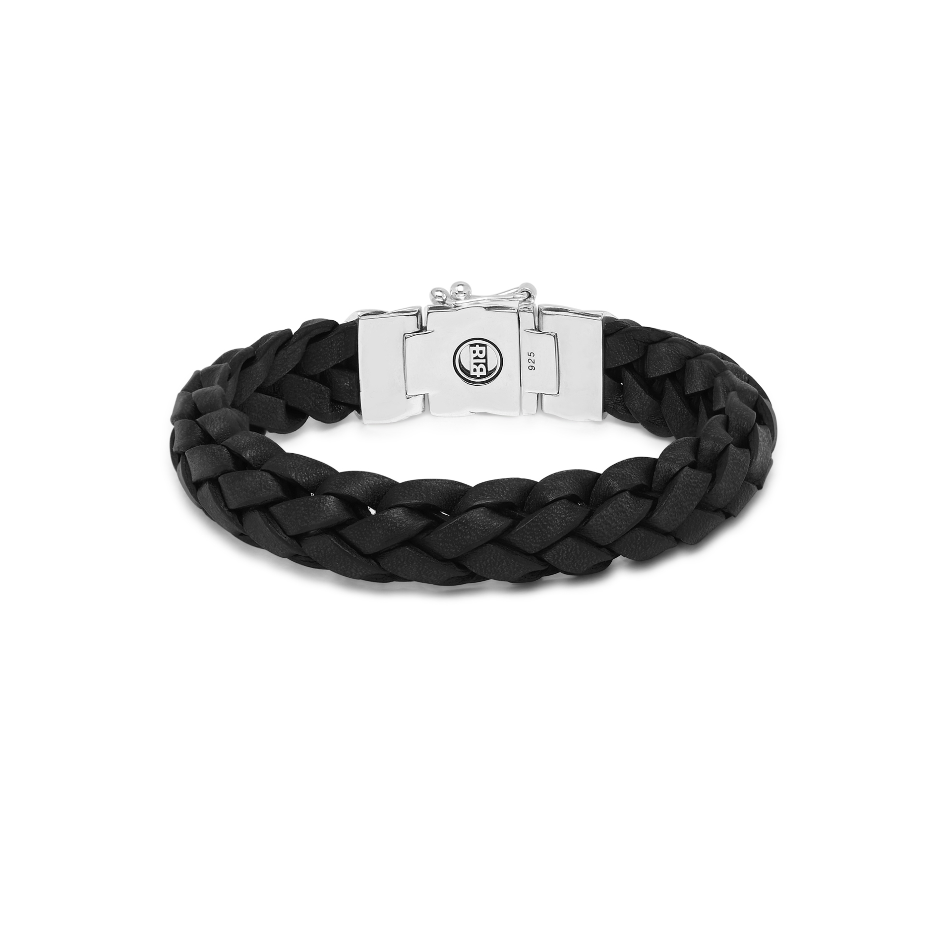 Buddha to Buddha Armband 127BL Mangky Leather Black Size E 19cm - Afbeelding 3