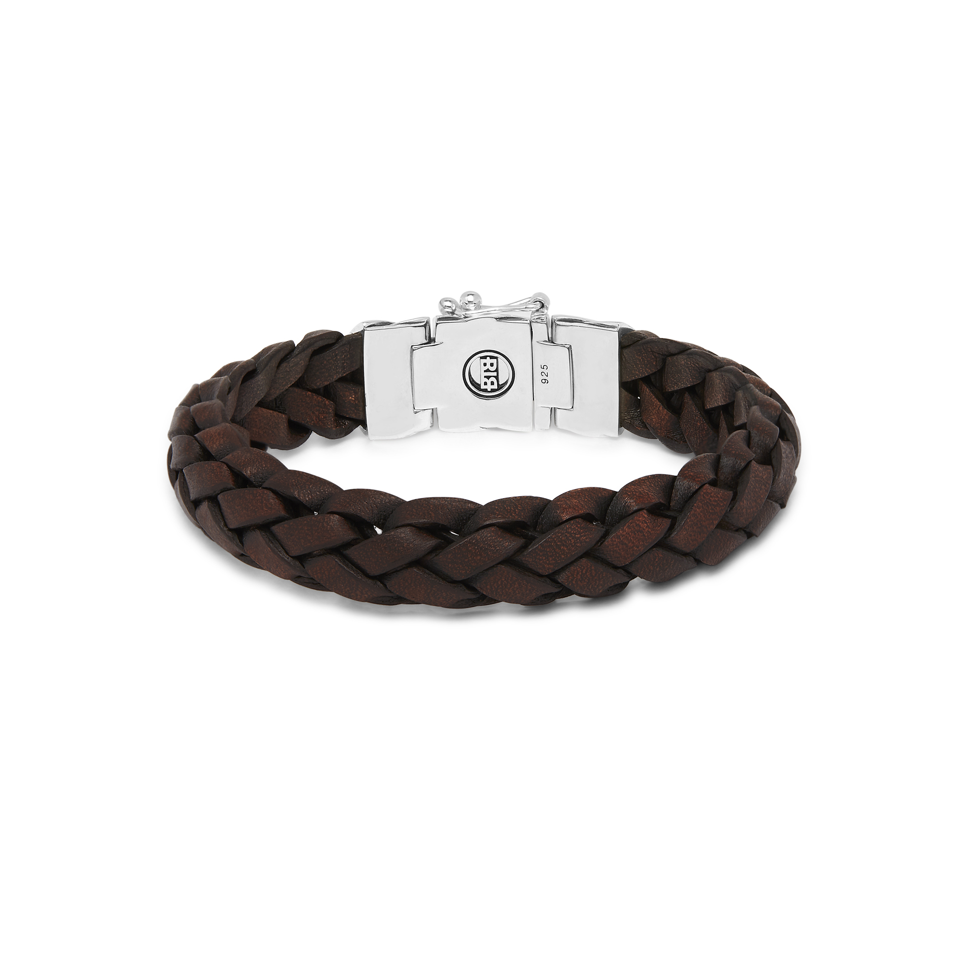 Buddha to Buddha Armband 127BR Mangky Leather Brown Size E+ 20cm - Afbeelding 3