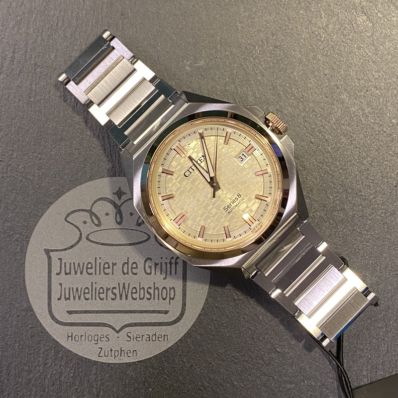 Citizen NB6059-57P horloge Series 8 Automatic Rose - Afbeelding 5