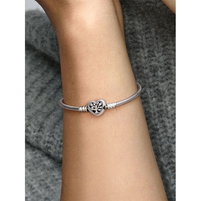 Pandora Armband Silver Stamboom Hart 18cm 598827C01-18 - Afbeelding 3