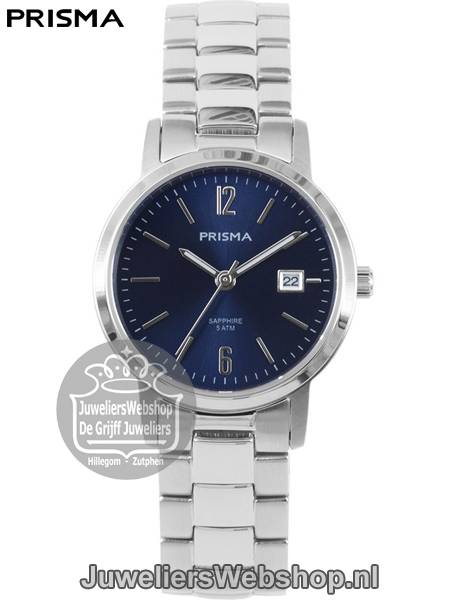 Prisma Horloge P1475 Dames Slimline Classic Blue - Afbeelding 4