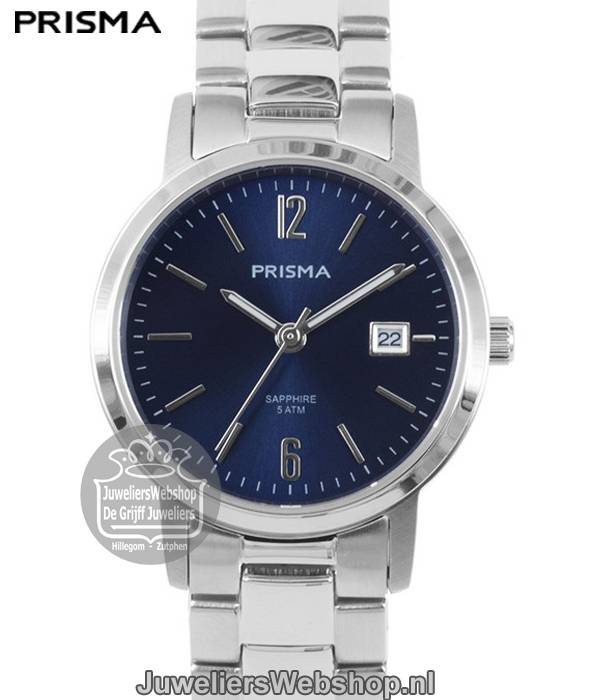 Prisma Horloge P1475 Dames Slimline Classic Blue - Afbeelding 3