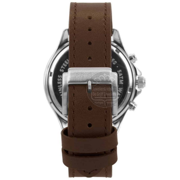 Prisma horloge P1322 Multi-Functie Chronograaf blauw - Afbeelding 4