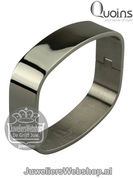 Quoins Armbanden QK-B03-E By Q Basic Slavenarmband Edelstaal - Afbeelding 3