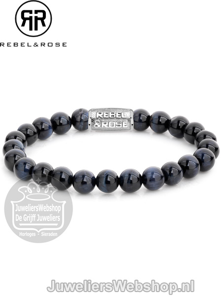 Rebel and Rose Tiger Blues RR-80039-S-L Armband 19cm - Afbeelding 3