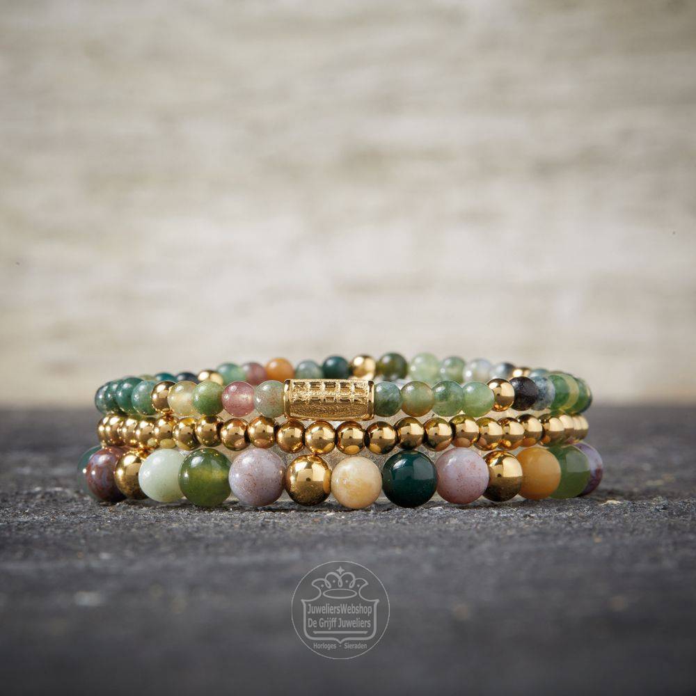 Rebel and Rose Indian Summer RR-40046-G-S Armband 16,5cm - Afbeelding 5