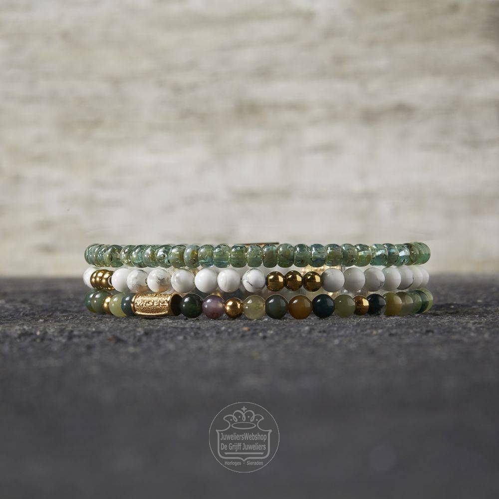 Rebel and Rose Indian Summer RR-40046-G-S Armband 16,5cm - Afbeelding 4