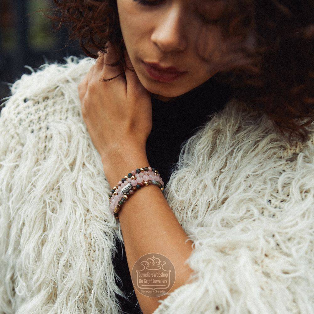 Rebel and Rose Indian Summer RR-40046-G-S Armband 16,5cm - Afbeelding 3