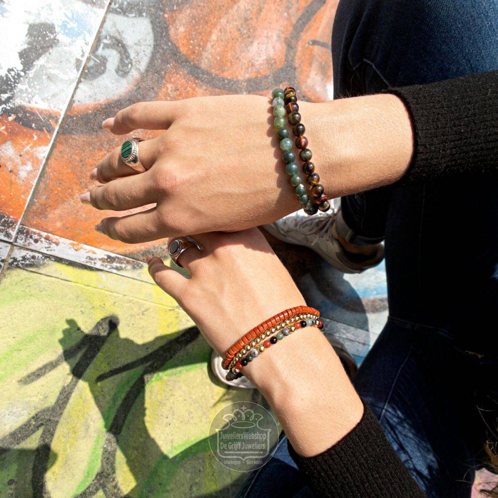 Rebel and Rose Warm Winter Wishes RR-40100-G-S Armband 16,5cm - Afbeelding 3