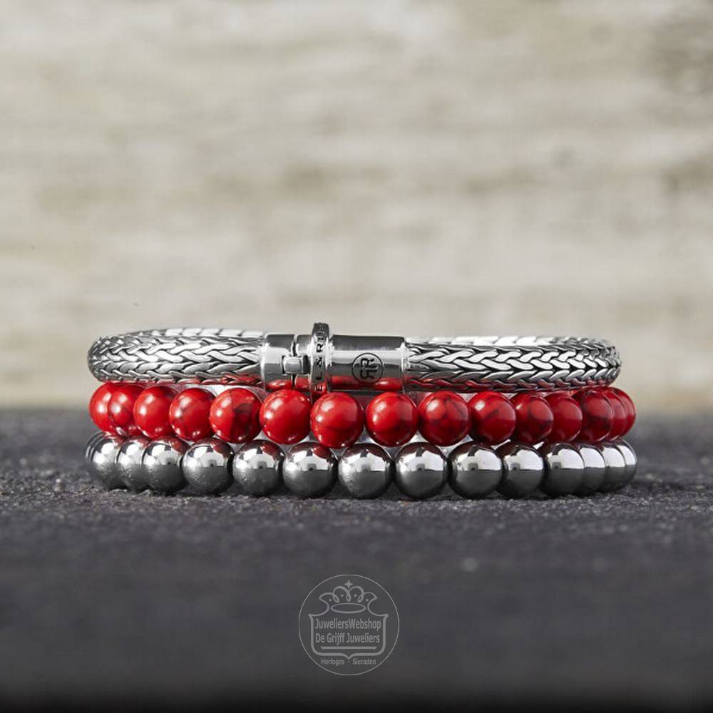 Rebel and Rose Silver Shine RR-6DV01-S-S Armband 16,5cm - Afbeelding 3