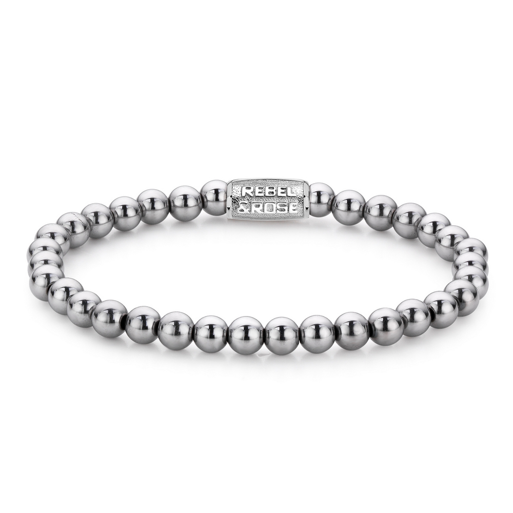 Rebel and Rose Silver Shine RR-6DV01-S-S Armband 16,5cm