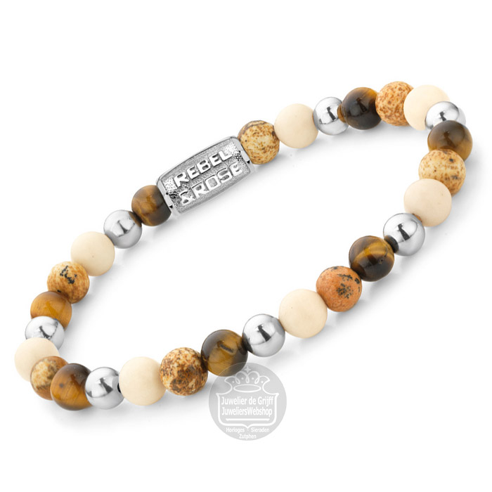 Rebel and Rose Autumn Love RR-60108-S-S Armband 16,5cm - Afbeelding 2