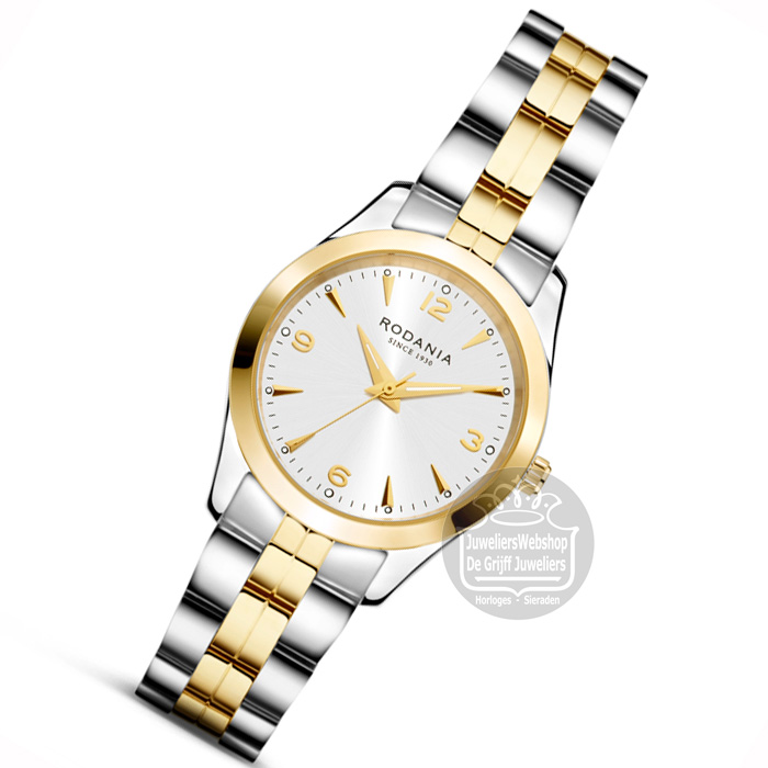 Rodania Geneva Dameshorloge R12008 Bicolor - Afbeelding 3