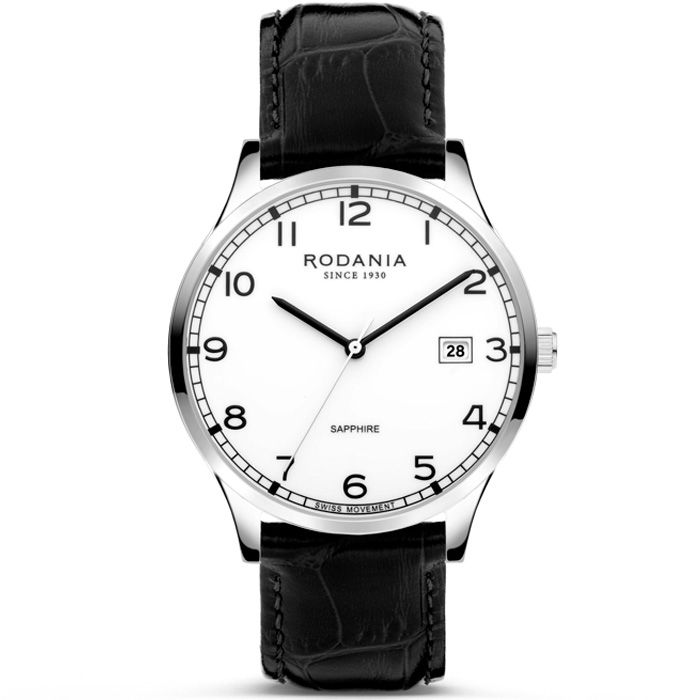 Rodania Nyon Classic 40 Herenhorloge R22055 Zwart