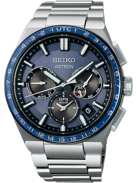 Seiko Astron SSH109J1 Horloge GPS Solar Dual Time