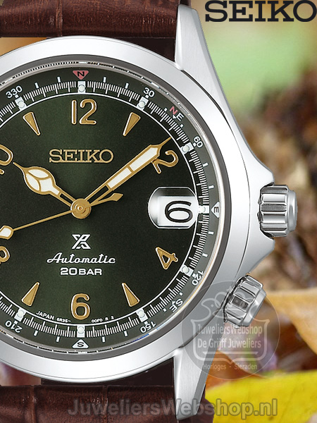 Seiko Prospex Automaat SPB121J1 Horloge Groen - Afbeelding 3