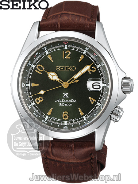 Seiko Prospex Automaat SPB121J1 Horloge Groen - Afbeelding 4