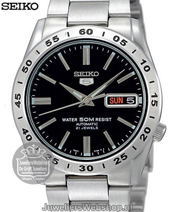 Seiko SNKE01K1 Horloge Edelstaal Automaat - Afbeelding 3
