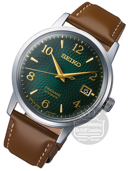 Seiko Presage SRPE45J1 Horloge Groen - Afbeelding 3