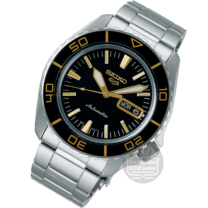 Seiko 5 Sports SRPK99K1 horloge Automaat - Afbeelding 3