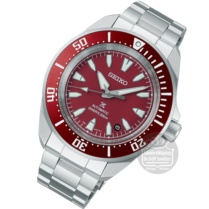 Seiko Prospex SRPL11K1 horloge Rood - Afbeelding 3