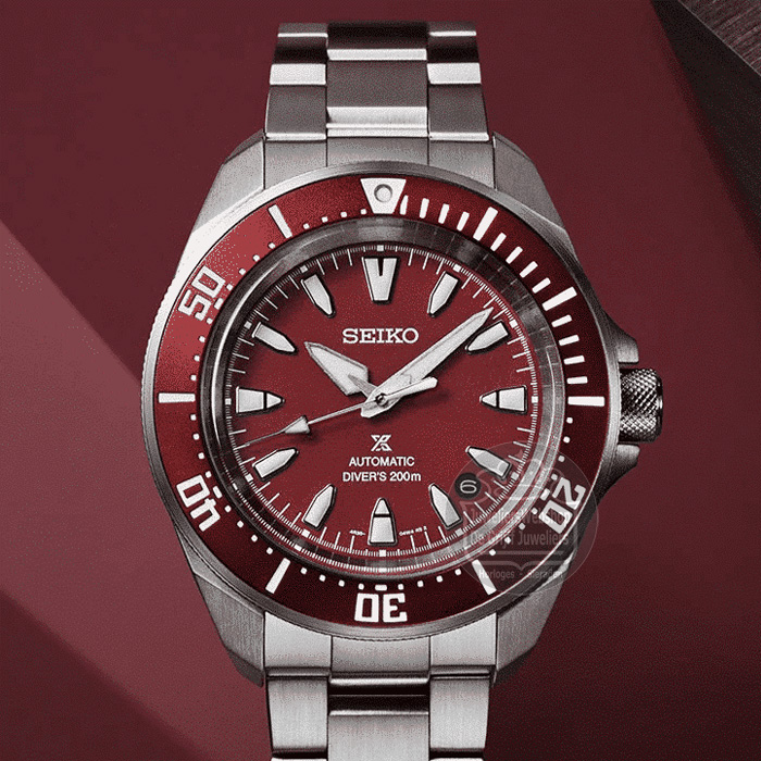 Seiko Prospex SRPL11K1 horloge Rood - Afbeelding 5