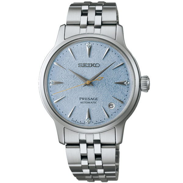 Seiko Presage SRPL61J1 Cocktail Time Dameshorloge lichtblauw