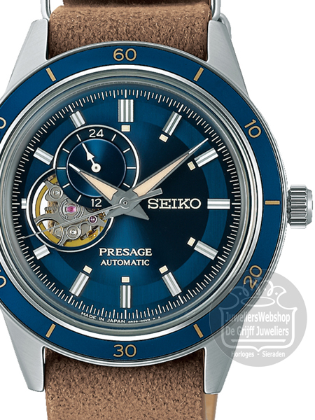 Seiko Presage SSA453J1 Horloge Blauw - Afbeelding 2