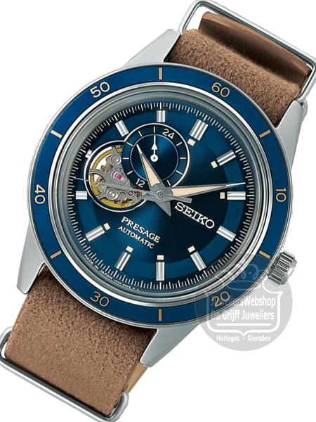 Seiko Presage SSA453J1 Horloge Blauw - Afbeelding 3