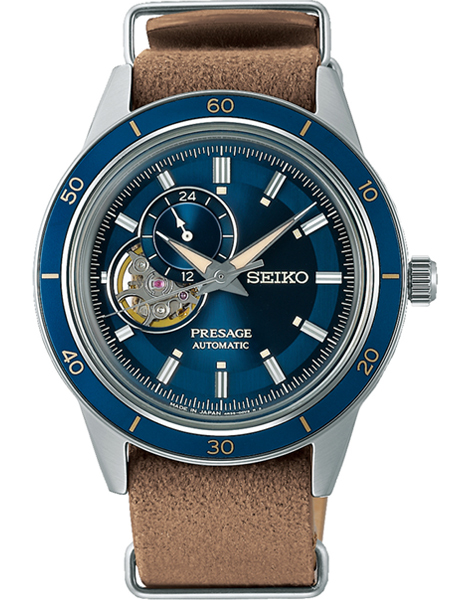Seiko Presage SSA453J1 Horloge Blauw