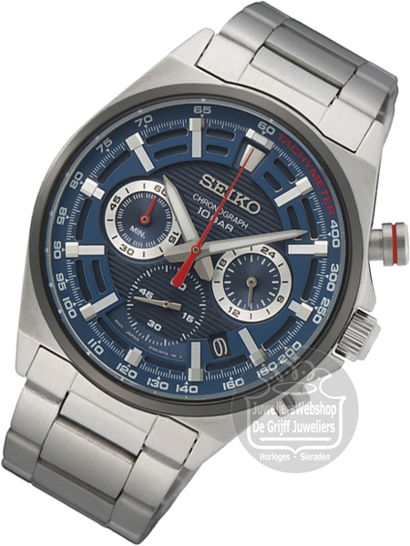 Seiko SSB407P1 horloge Chronograaf - Afbeelding 3