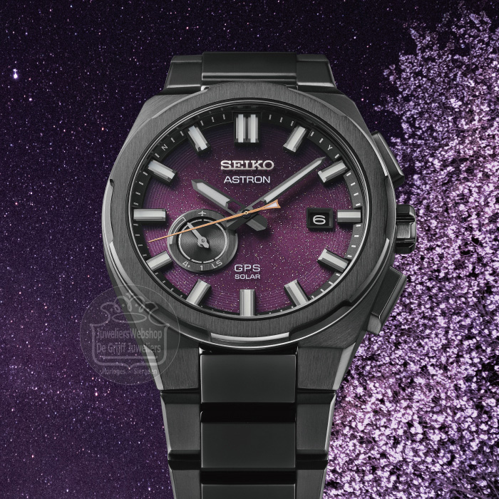 Seiko Astron SSJ029J1 Horloge GPS Solar Limited Edition - Afbeelding 2