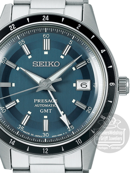 Seiko Presage SSK009J1 Horloge Blauw - Afbeelding 2