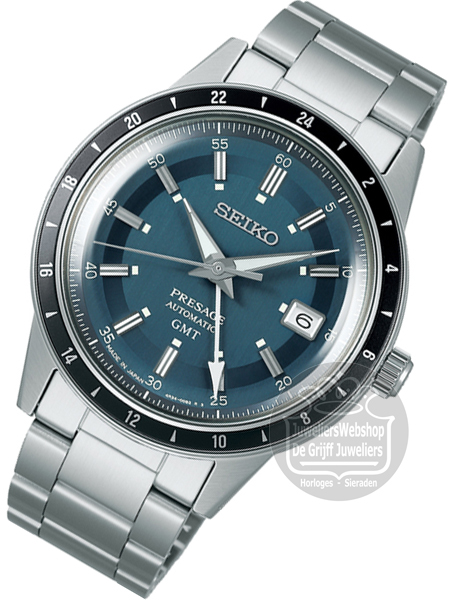 Seiko Presage SSK009J1 Horloge Blauw - Afbeelding 3